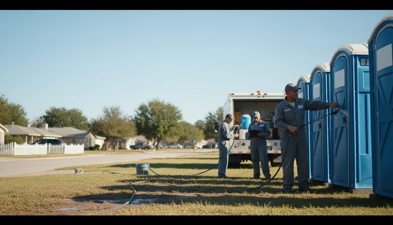 Long-Term Portable Toilet Rental in Eglin Afb, FL near me